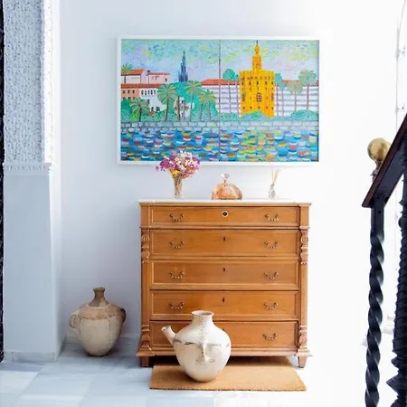 דירה Hispalis Casa Palacio Atico סביליה