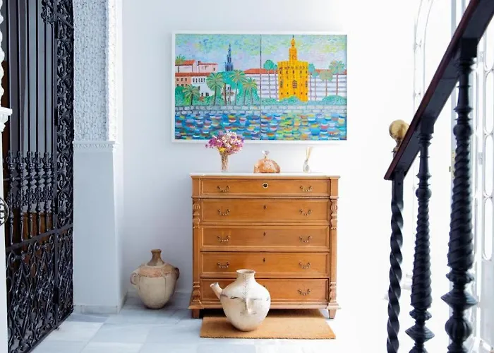 דירה Hispalis Casa Palacio Atico סביליה